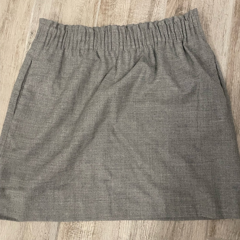 J Crew Factory Wool Skirt